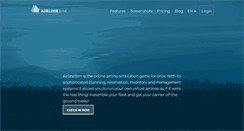 Desktop Screenshot of de.airlinesim.aero