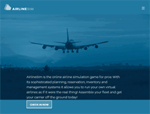 Tablet Screenshot of de.airlinesim.aero